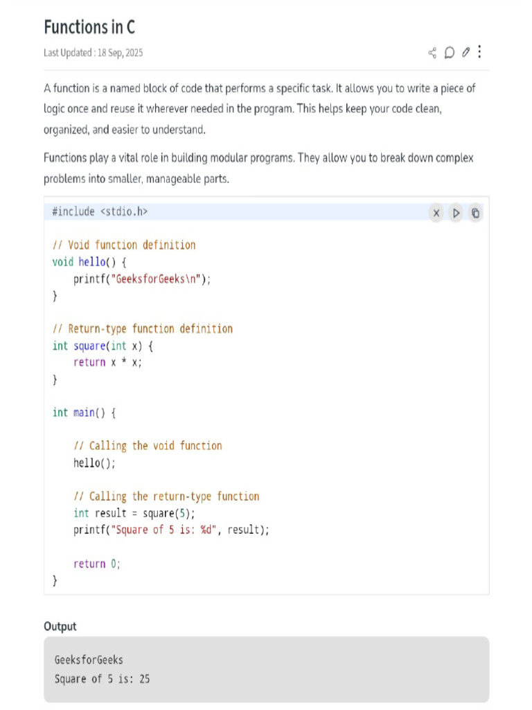Functions and Its Types | PDF
