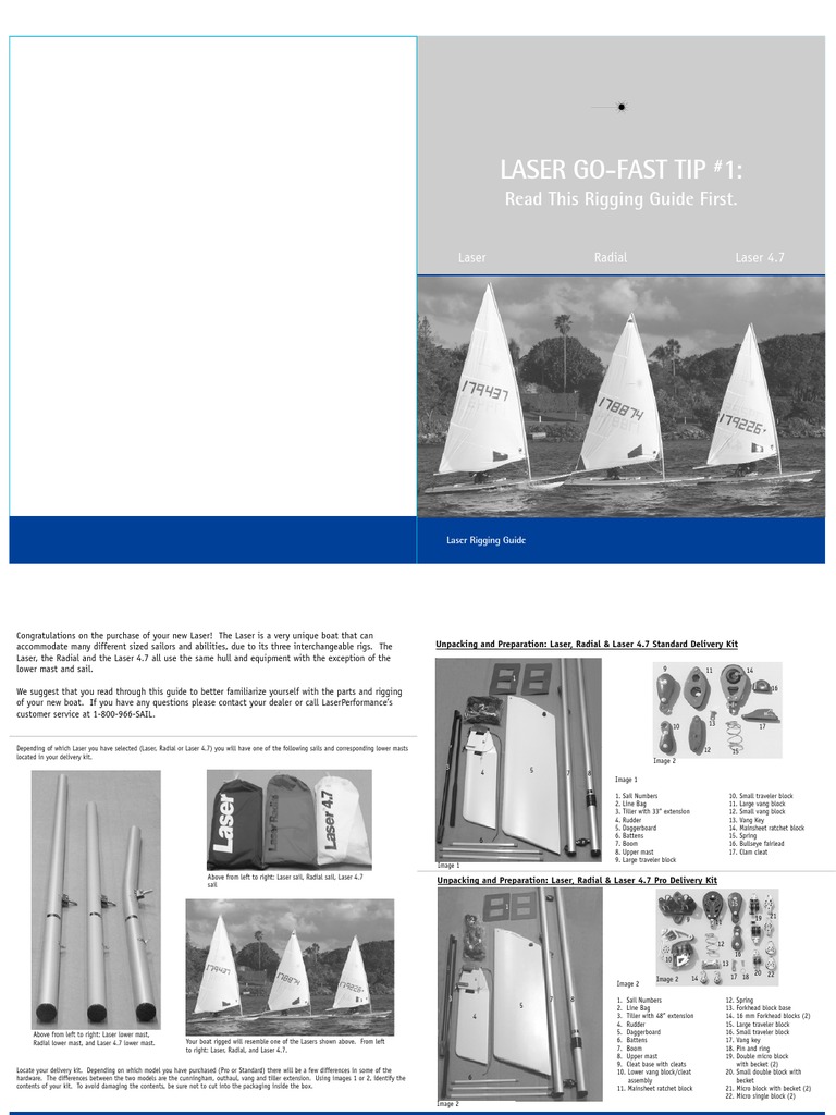 Laser Rigging Guide PDF Sail Ships