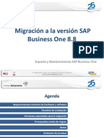 Migración SAP B1 8.8