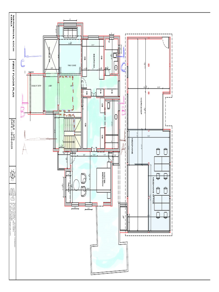 First Floor Architectural Plan | PDF
