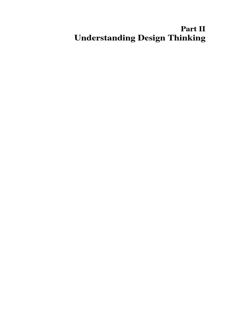 Understanding Design Thinking | PDF