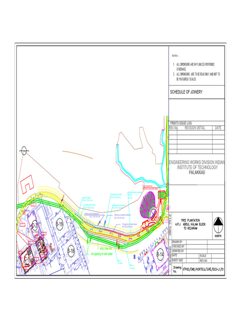 Joinery Schedule and Site Plan Details | PDF