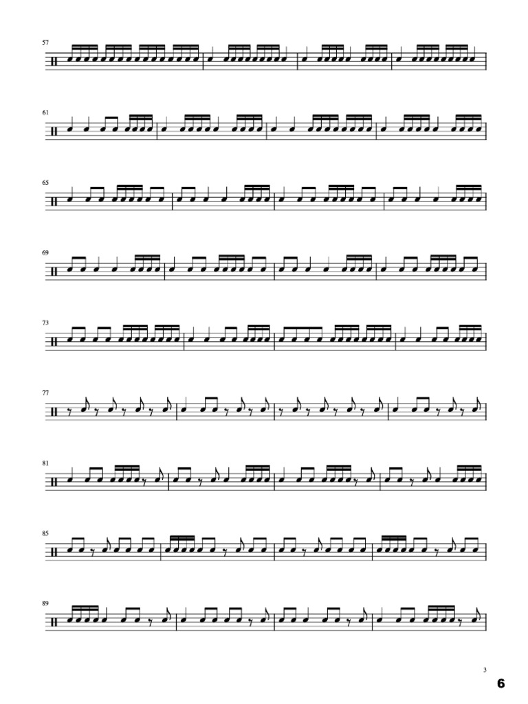 16th Note | PDF
