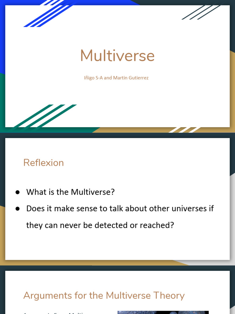 Understanding the Multiverse Theory | PDF | Multiverse | Universe