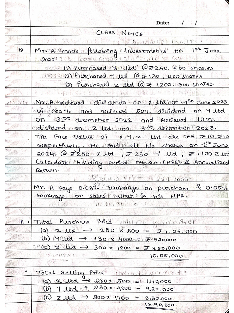Sapm Notes | PDF