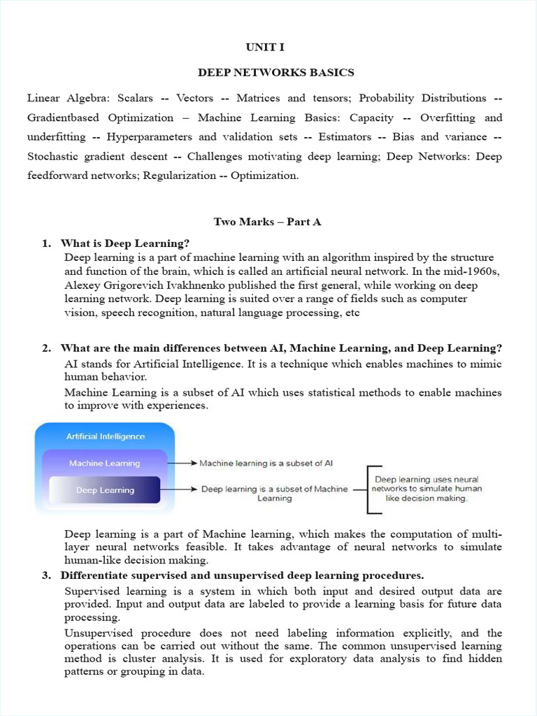 Deep Learning Fundamentals and Concepts | PDF | Estimator | Deep Learning