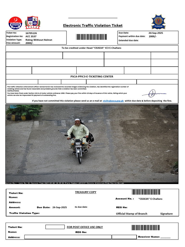 Acc 3537 - 1758442236174 | PDF | Traffic Ticket | Vehicles