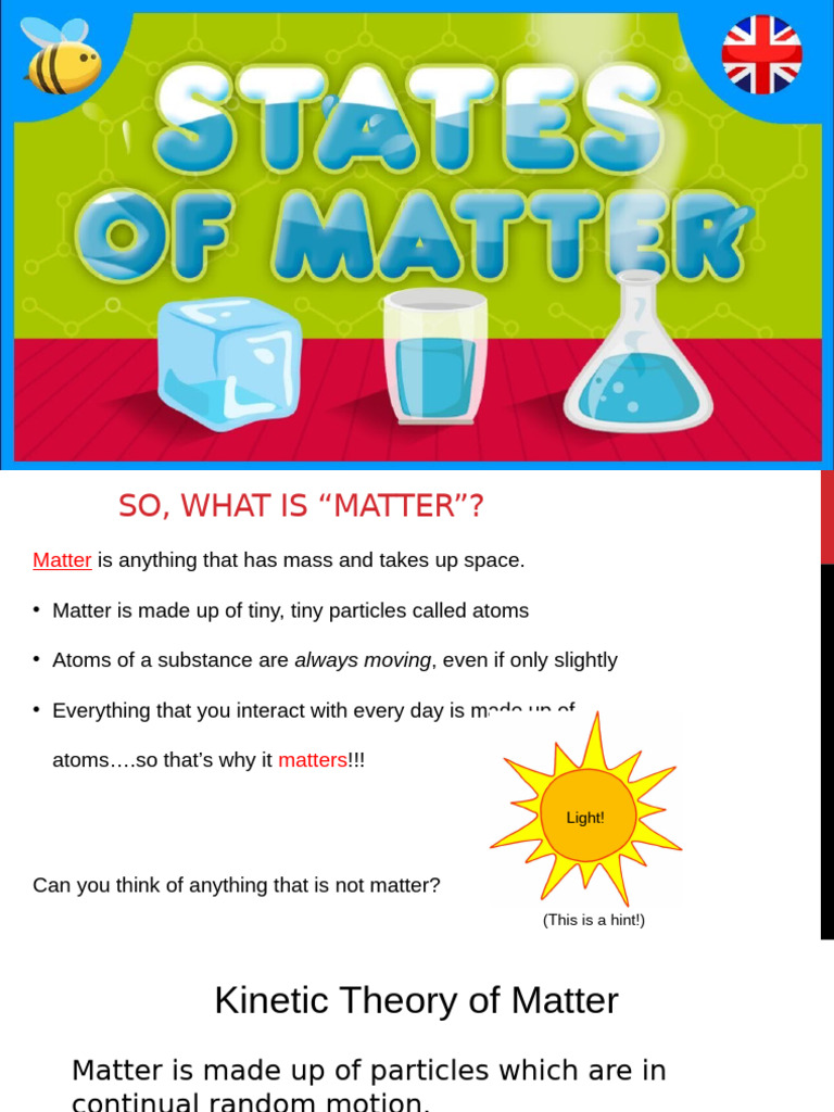Understanding Matter and Its States | PDF