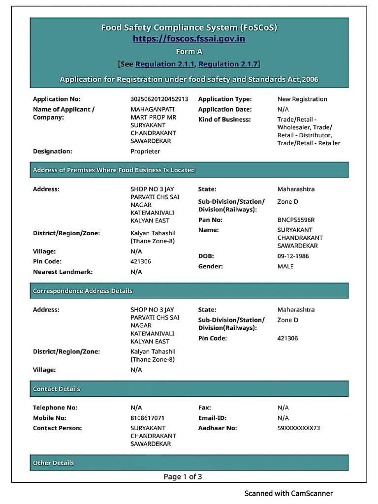 Application | PDF