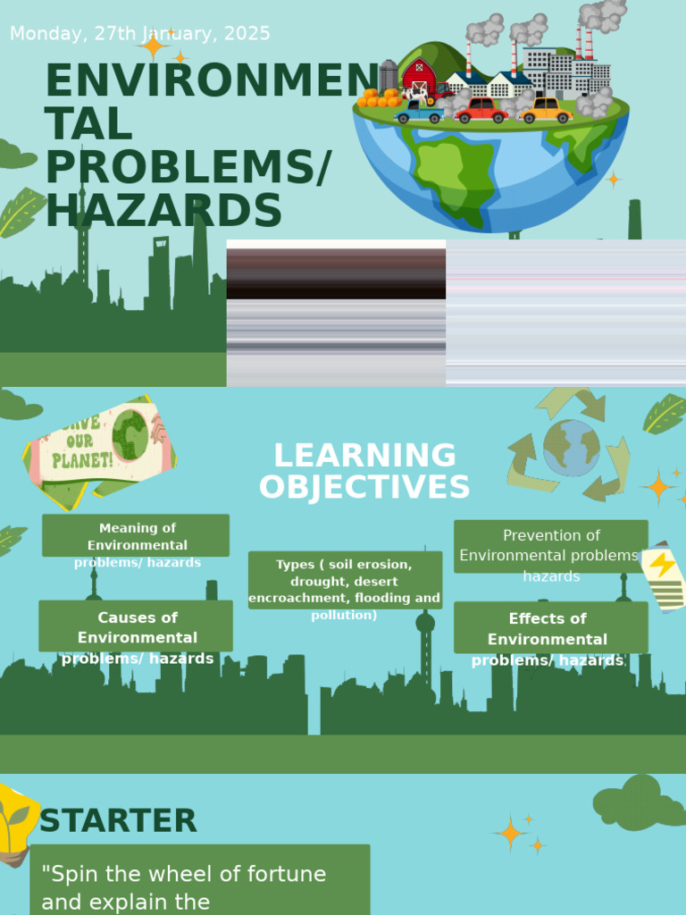 Environmental Problems Hazards | PDF | Agriculture | Drought