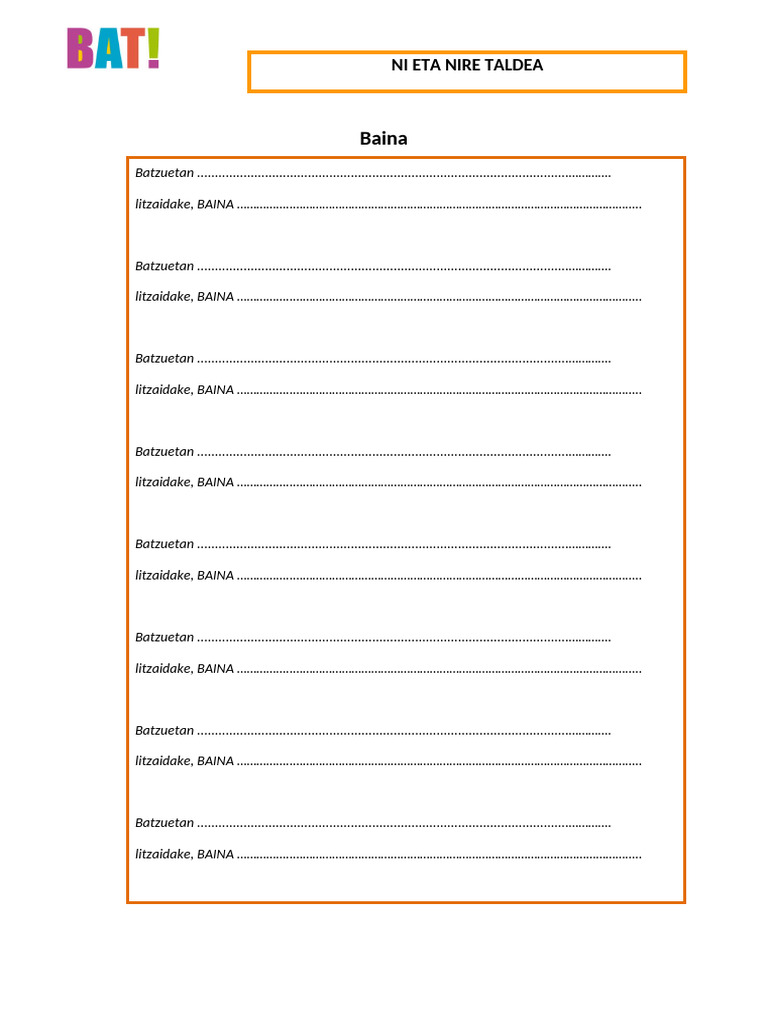 Baina | PDF