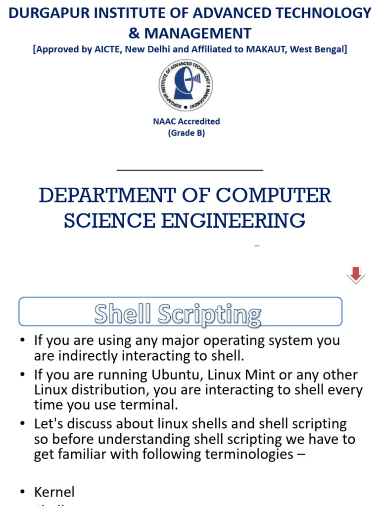 Introduction to Shell Scripting Basics | PDF | Linux | Operating System