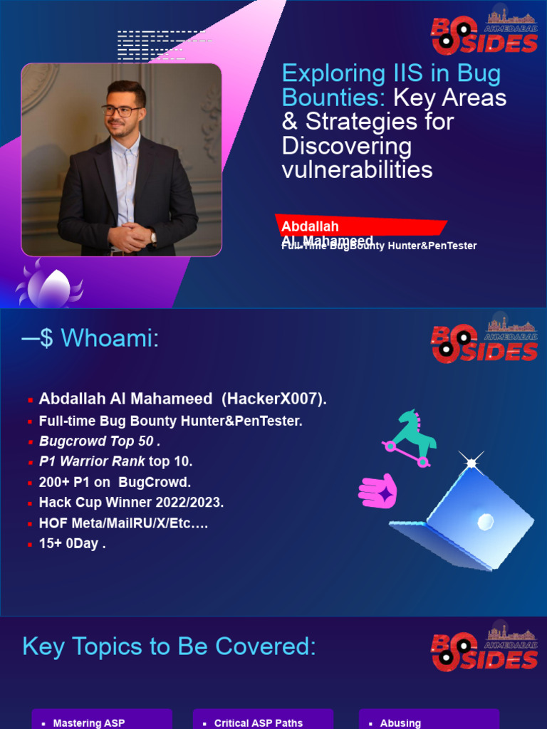 IIS Bug Bounty Strategies Unveiled | PDF | Web Service | Http Cookie