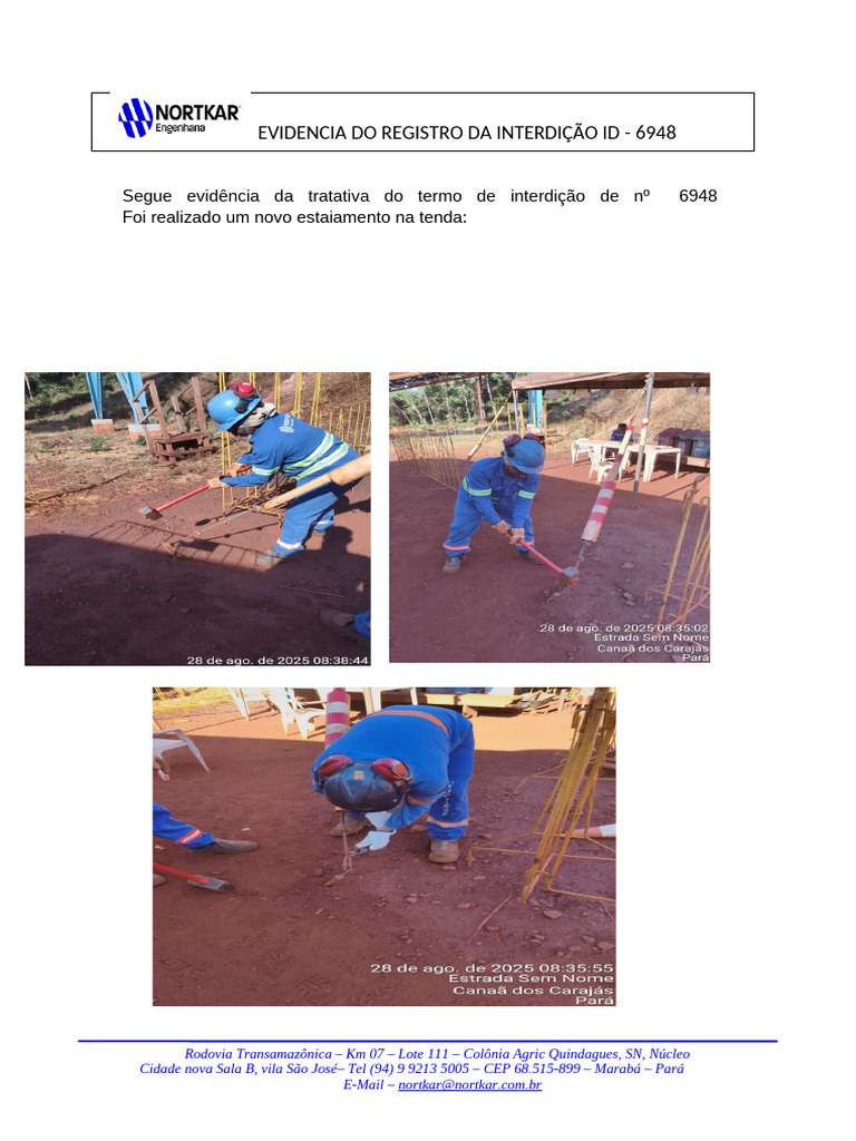 Evidencias Interdiçâo 6948 (1) | PDF