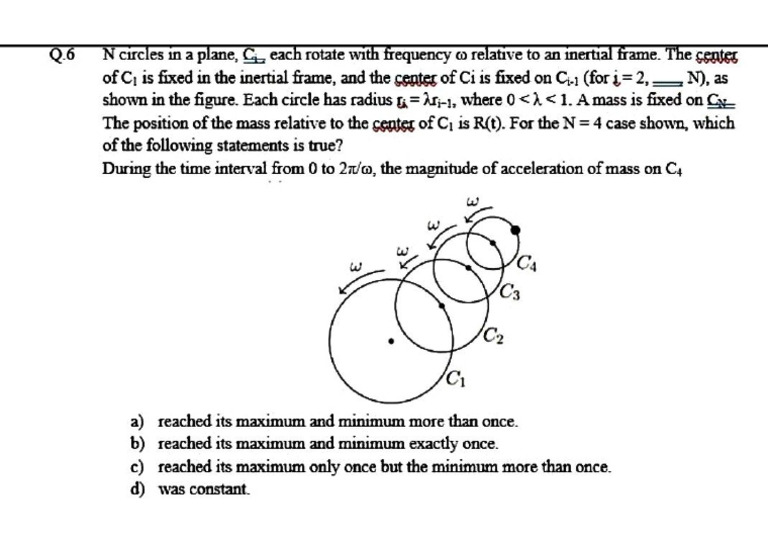 Good Question of Rotation Dynamics of Physcis | PDF