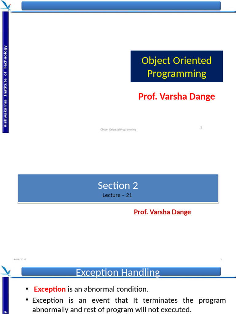 Lecture 21 | PDF