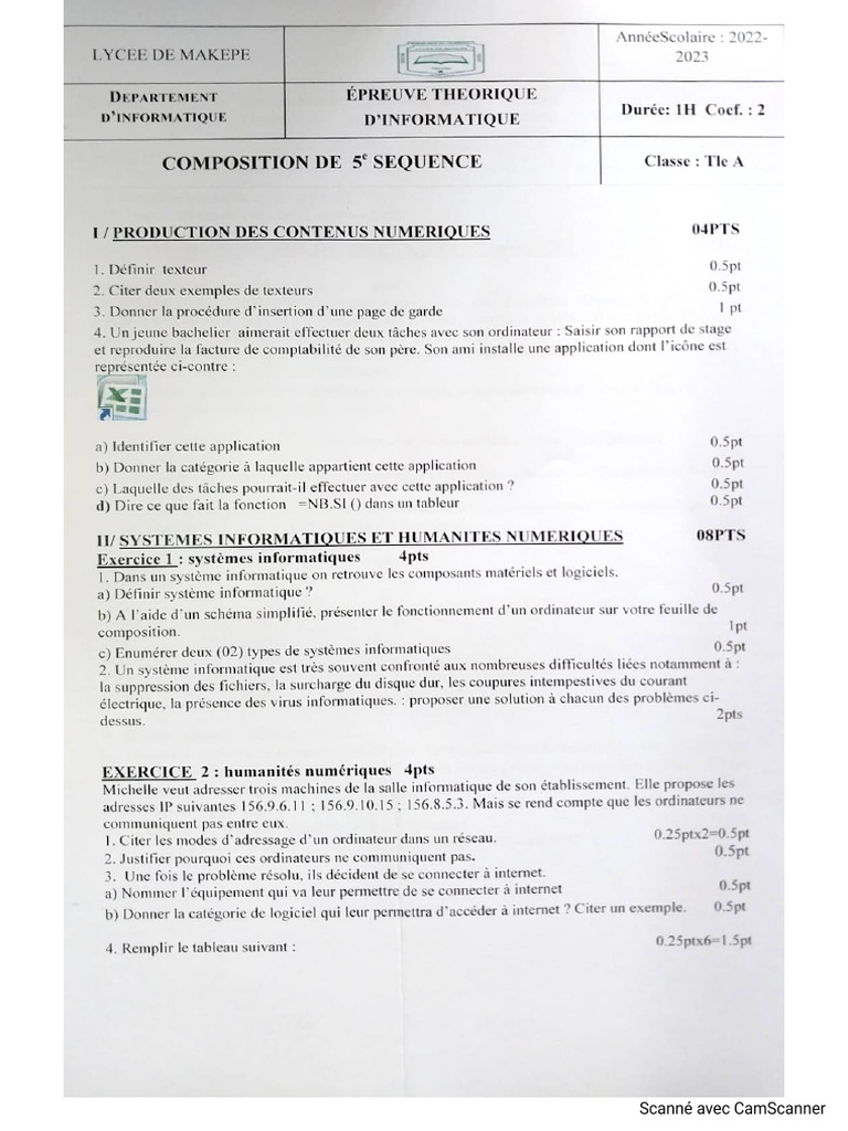 Tlea Seq5 | PDF