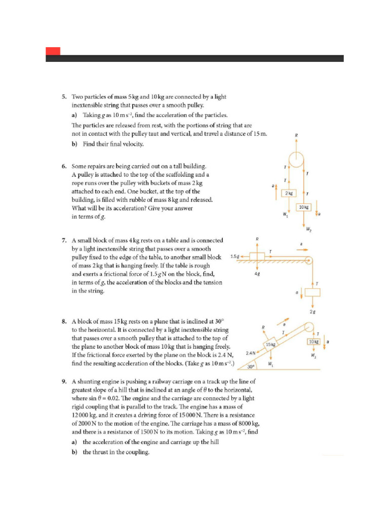 Mechanics Test | PDF