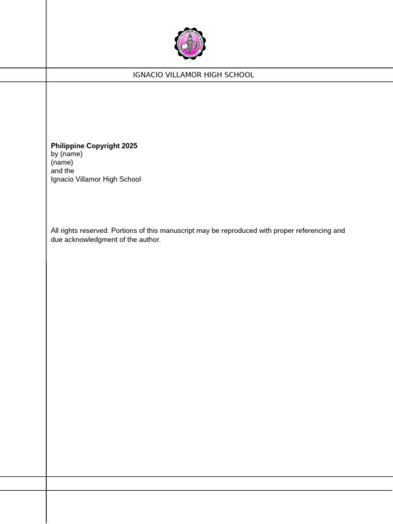 Research Paper Template 1 | PDF | Methodology