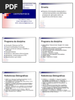 01 - Apresentação da disciplina