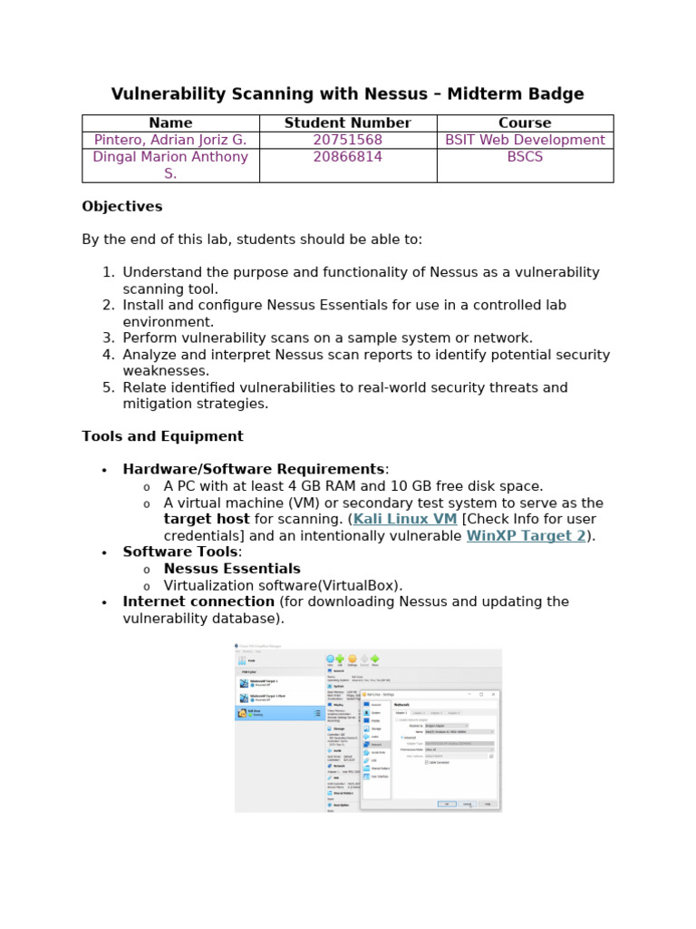 Nessus Vulnerability Scanning Guide | PDF | Computer Security | Security