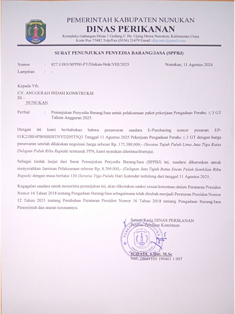 SPPBJ Perahu | PDF