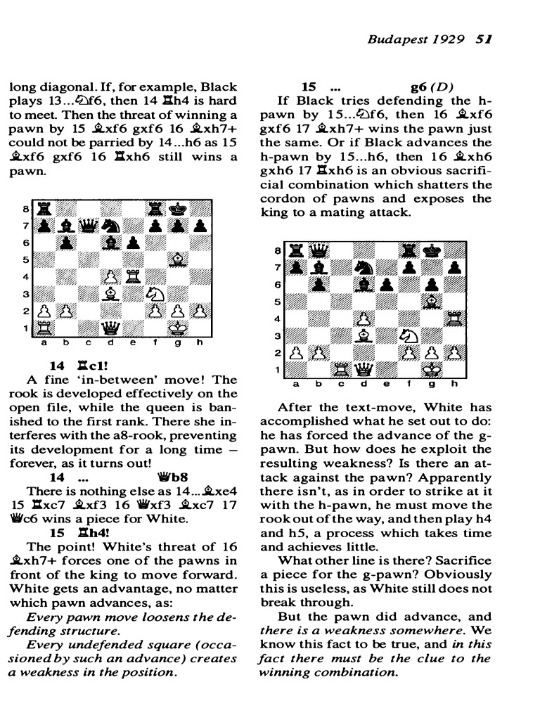 Chess Strategies from Chernev's Analysis | PDF | Chess Openings ...