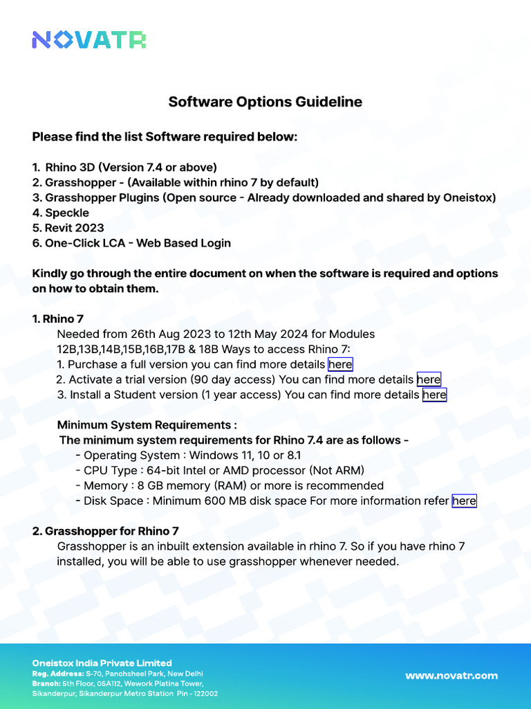 Software System Requirements Overview | PDF | Graphics Processing Unit ...