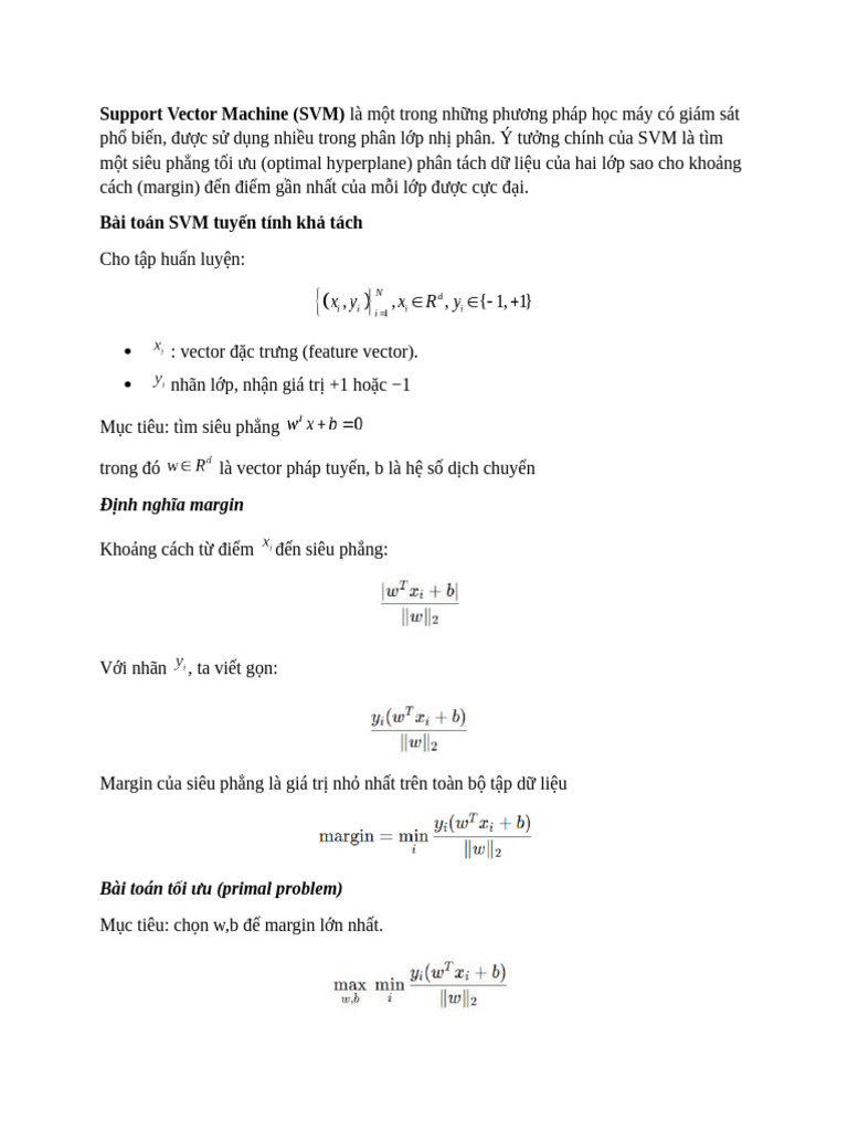 SVM 2D | PDF