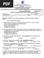 20 Easy-Moderate Logic Questions Tagalog | PDF