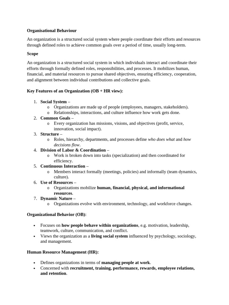 Understanding Organizational Behavior | PDF | Leadership ...