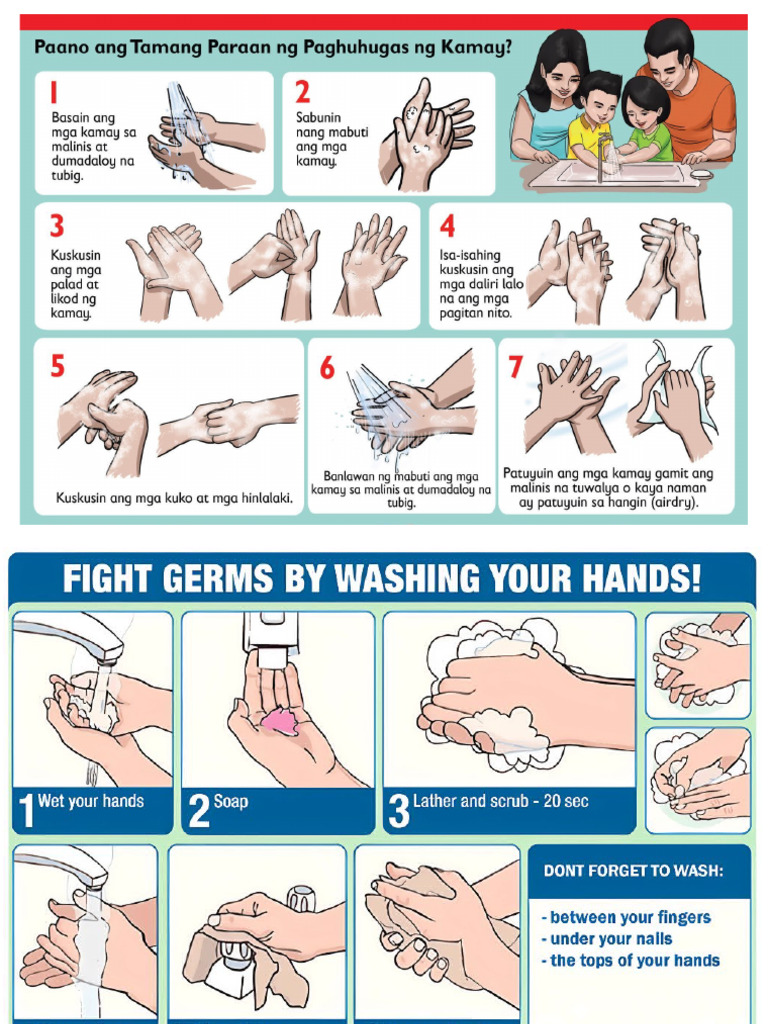 Proper Hand Washing | PDF