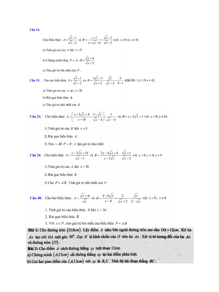 Toán | PDF
