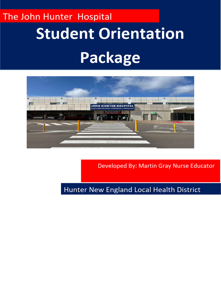 JHH Student Orientation Guide | PDF | Personal Protective Equipment ...