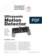 Ultrasonic Motion Detector