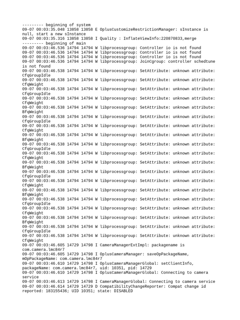 Log Cat 1757174626473 | PDF | Software | Computer Programming