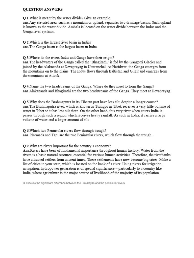 Class 9 Geo Ch-3 Notes | PDF