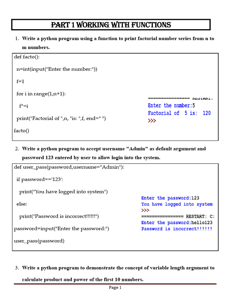 All (26 Program) Cs Practical File 2023-24 | PDF | Parameter (Computer ...