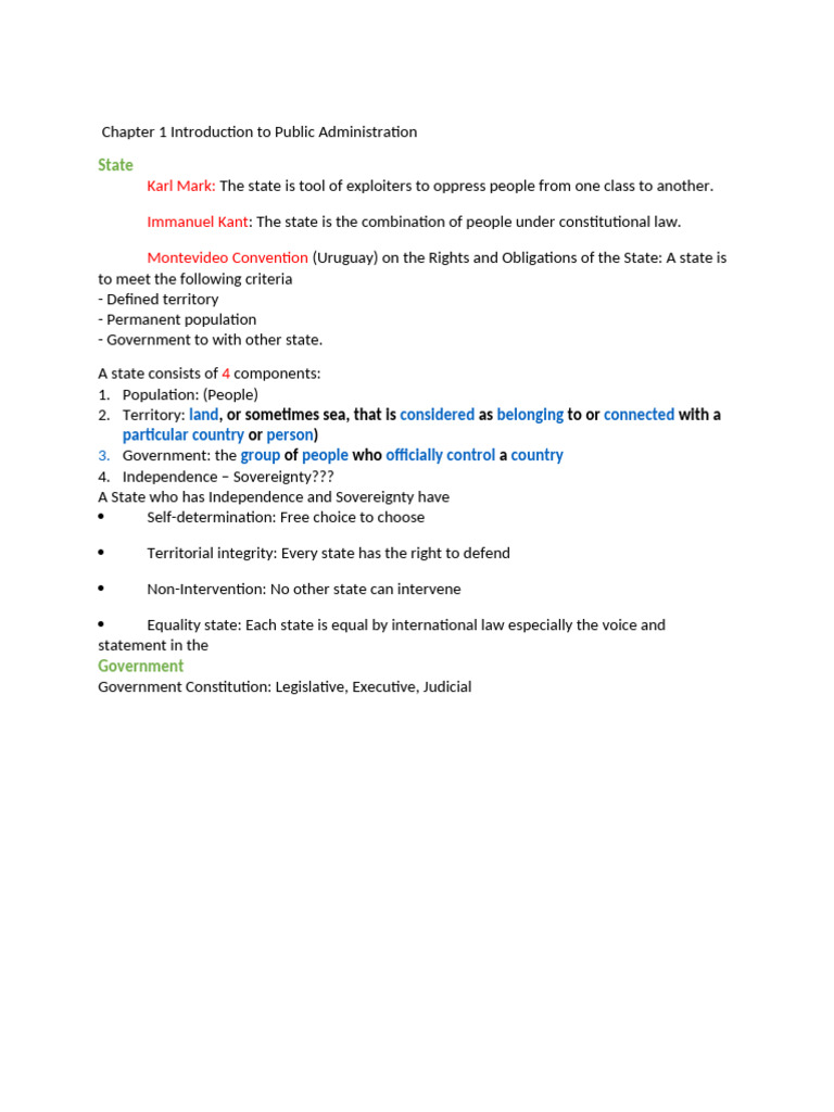Introduction to Public Administration | PDF