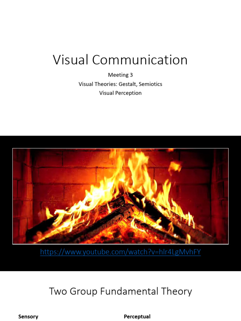 Visual Communication: Gestalt & Semiotics | PDF | Perception | Semiotics