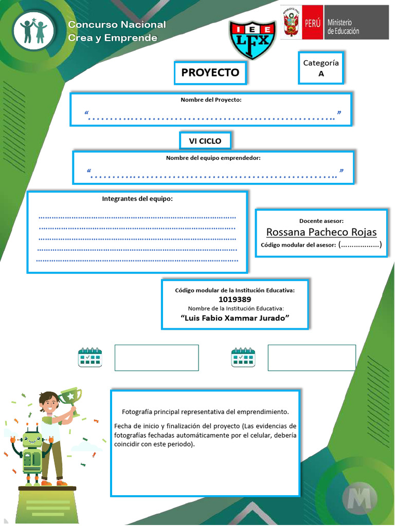 Portafolio del Proyecto Crea y Emprende | PDF | Usabilidad | Creatividad