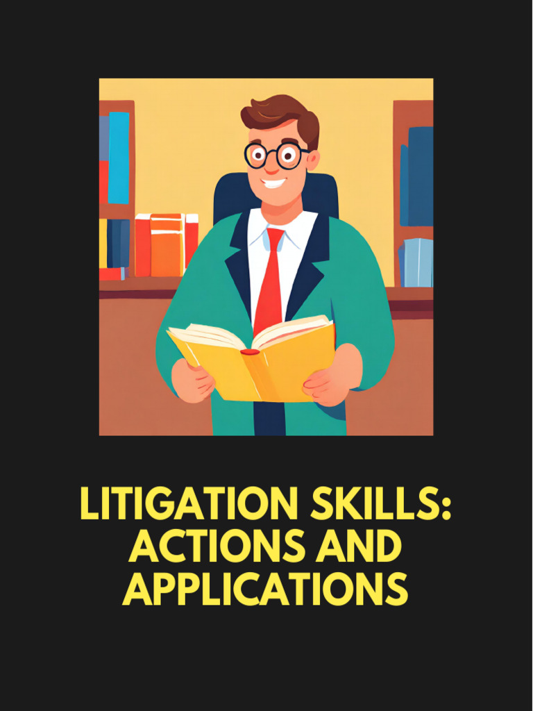 Essential Litigation Skills for Lawyers | PDF