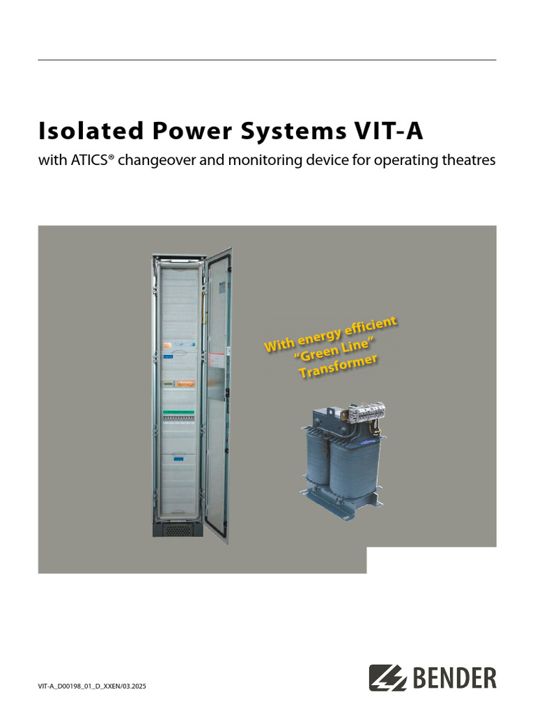 VIT-A Isolated Power Systems Overview | PDF | Power Supply | Transformer
