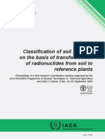 Soils Systems Radionuclides