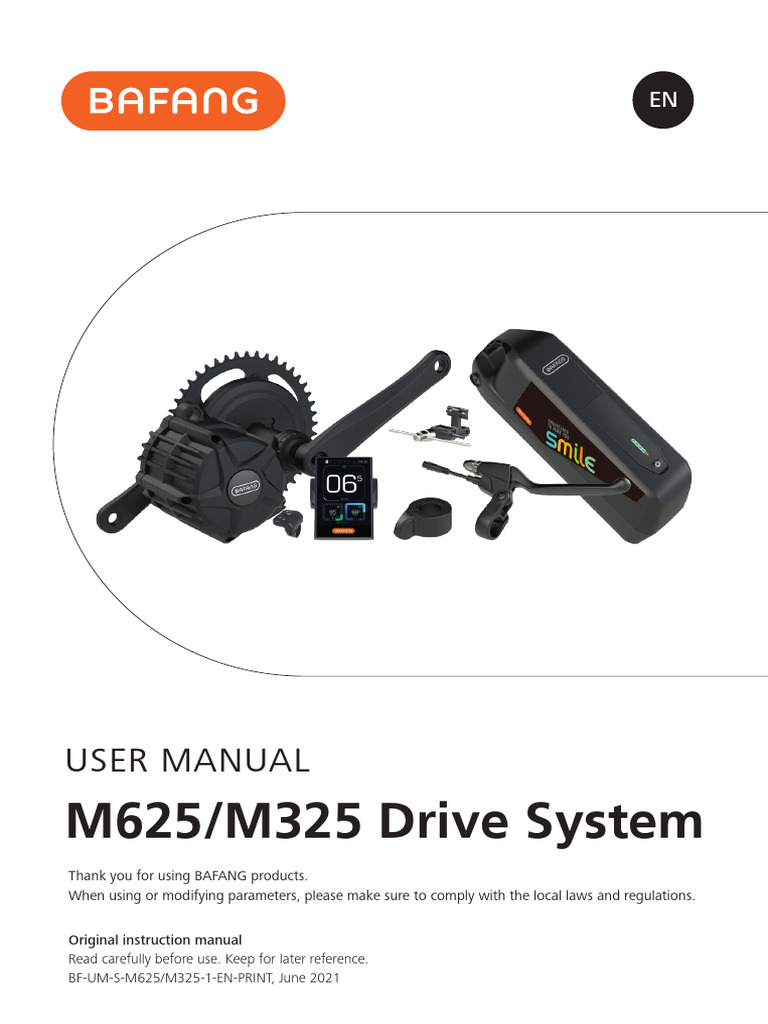 M625/M325 Drive System User Manual | PDF | Screw