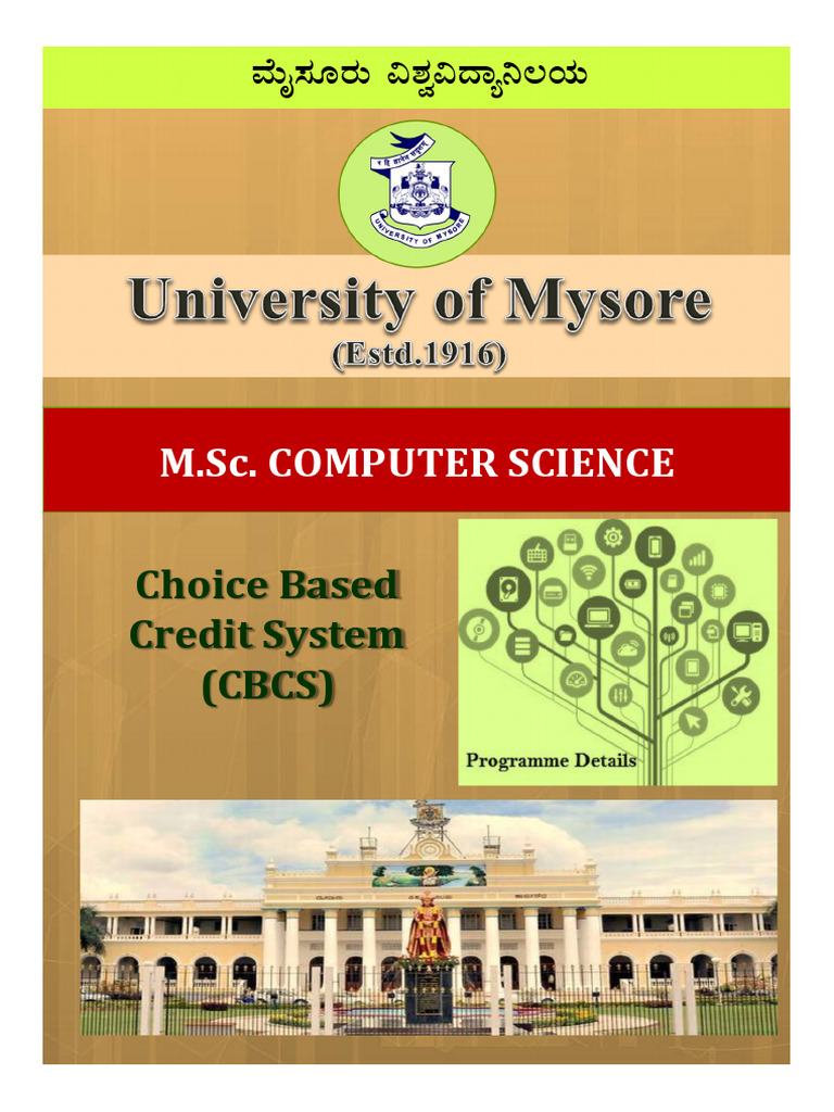 M.Sc. Computer Science Syllabus & Regulations | PDF | Computer Network ...