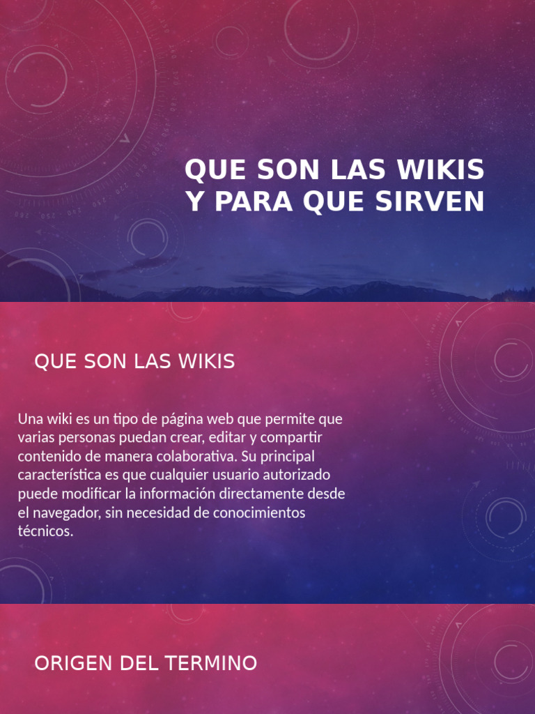 Qué son y para qué sirven las wikis | PDF