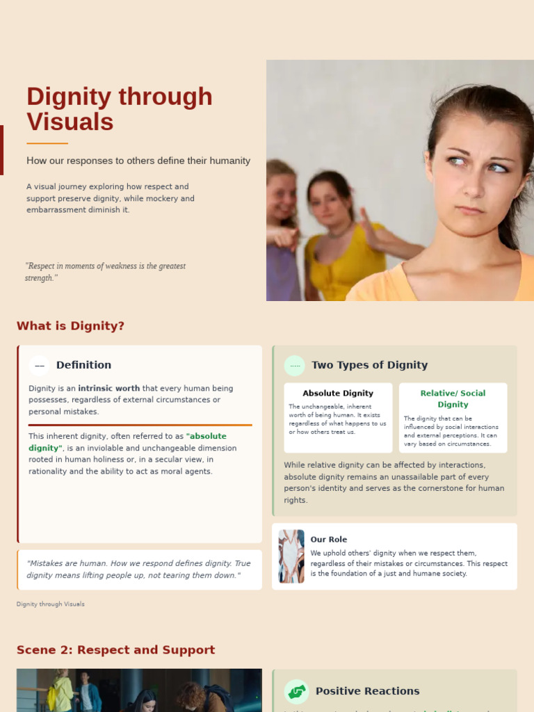 Preserving Dignity Through Respect | PDF | Empathy | Dignity