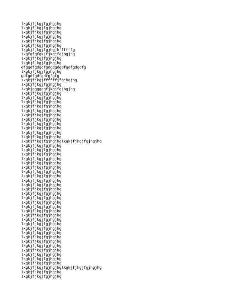 Document with Repeated Content | PDF