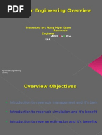 Download Reservoir Engineering Overview by AgMyat Kyaw SN9289812 doc pdf
